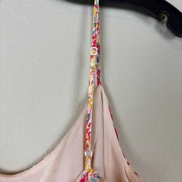 BCBGeneration Floral Asymmetrical Dress - Pink and White - Picture 7 of 9